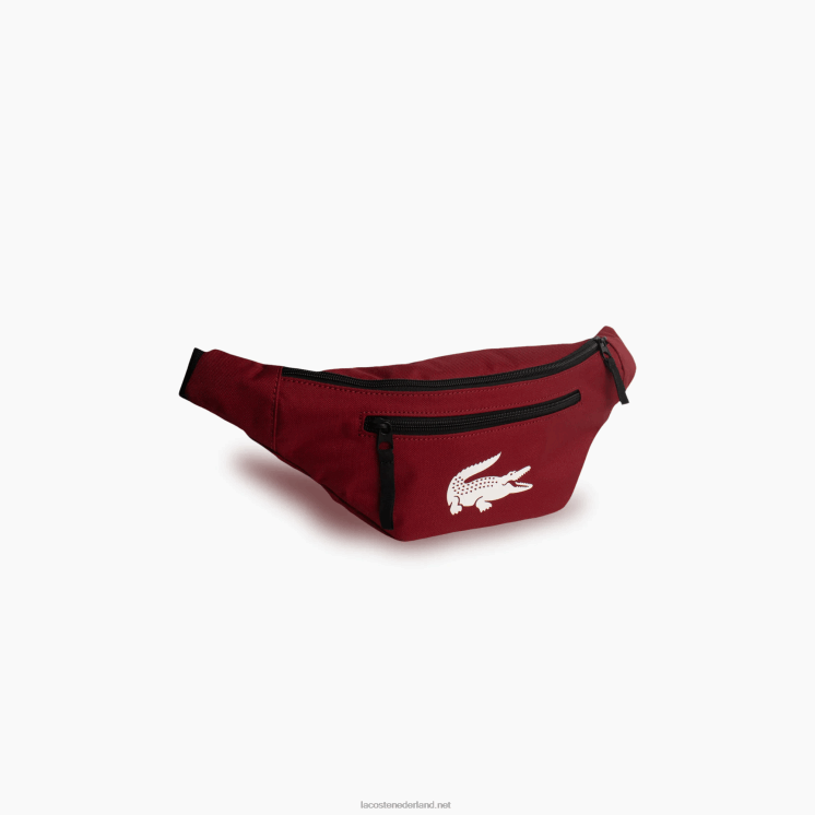 Lacoste Heuptasje van gerecyclede vezels 0828H2004 fietsen rode 984 Heren