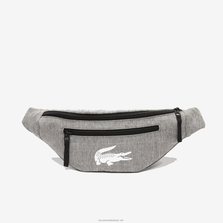 Lacoste Heuptasje van gerecyclede vezels 0828H2005 gris chine a39 Heren