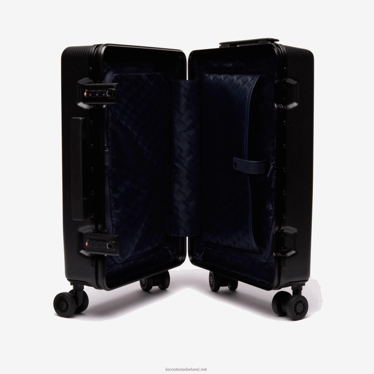 Lacoste chantaco reiskoffer van polycarbonaat 0828H2046 zwart 000 Heren