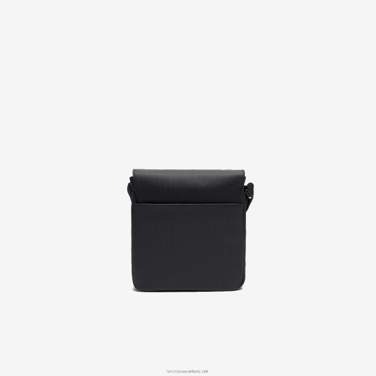 Lacoste klassieke petit pique klepzak 0828H2010 zwart 000 Heren