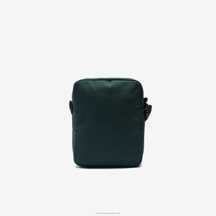 Lacoste neocroc canvas verticale universele tas 0828H2119 verenkleed zwart g81 Heren
