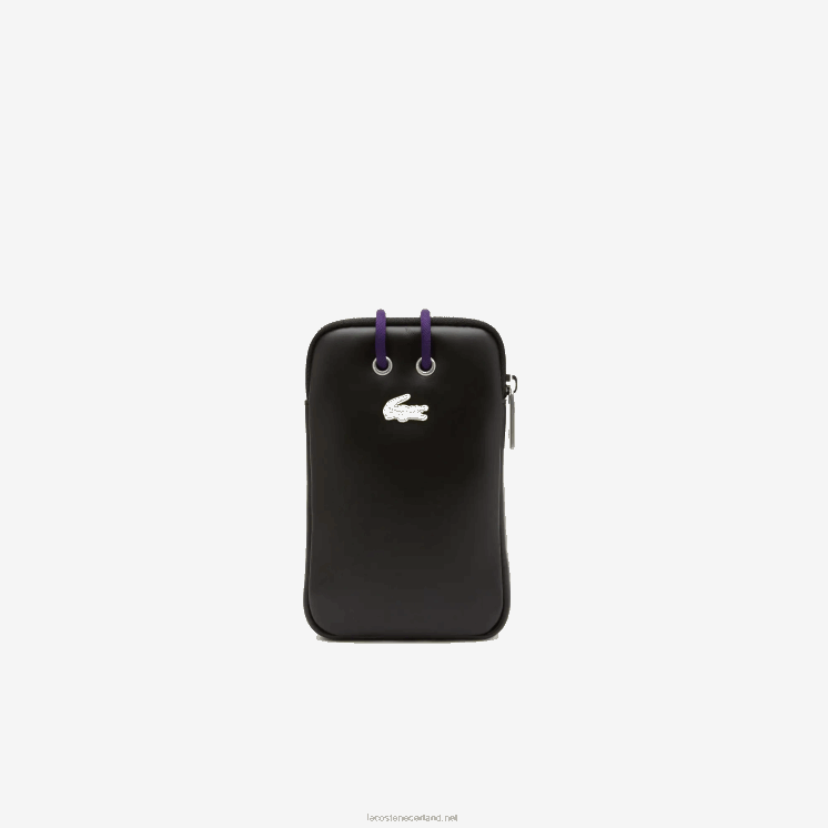 Lacoste print telefoonhouder 0828H2129 zwarte zwarte samui k94 Heren