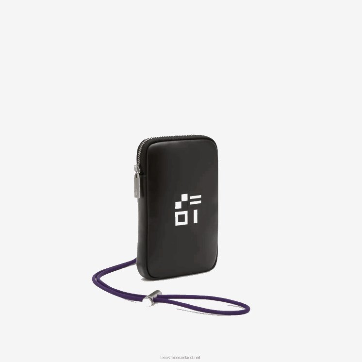 Lacoste print telefoonhouder 0828H2129 zwarte zwarte samui k94 Heren