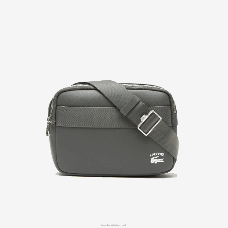 Lacoste reportertas met contrasterende rand 0828H1957 donkere schaduw j37 Heren
