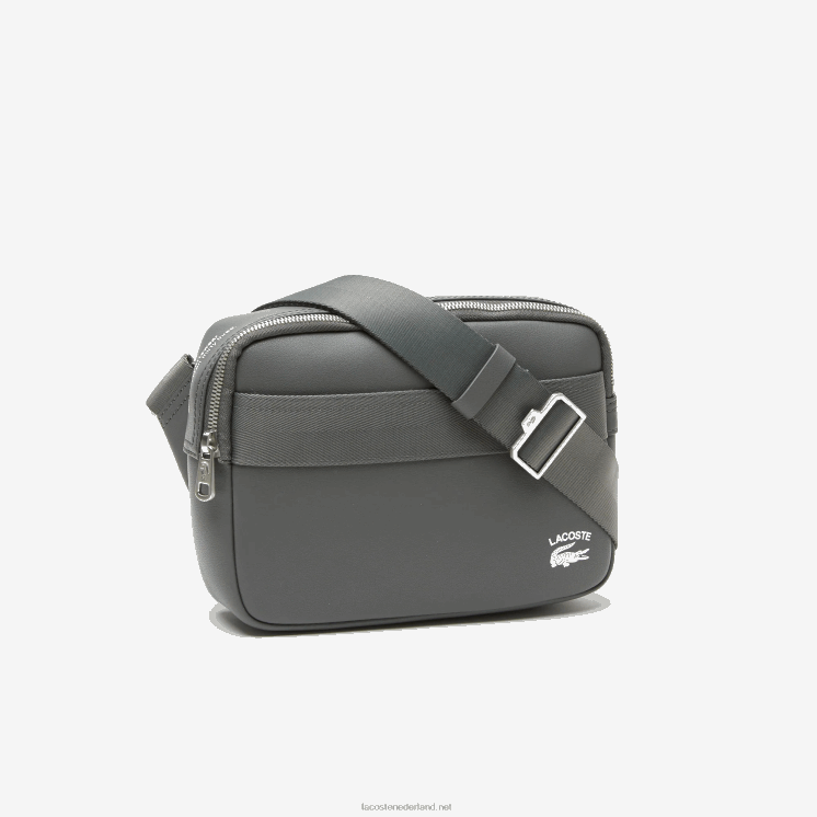 Lacoste reportertas met contrasterende rand 0828H1957 donkere schaduw j37 Heren