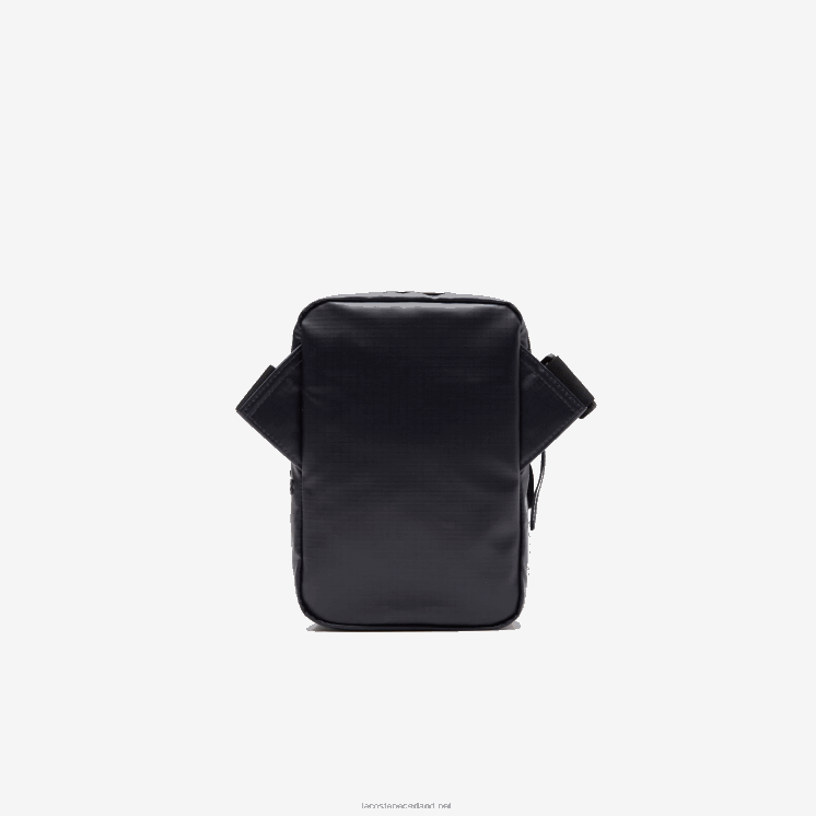 Lacoste tas met rits en contrasterend detail 0828H1963 blauwe nuit zwarte m20 Heren