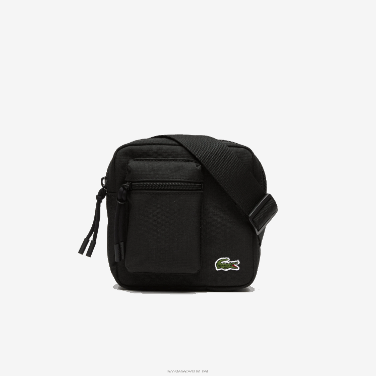 Lacoste verstelbare schoudertas met ritssluiting 0828H2091 991 Heren