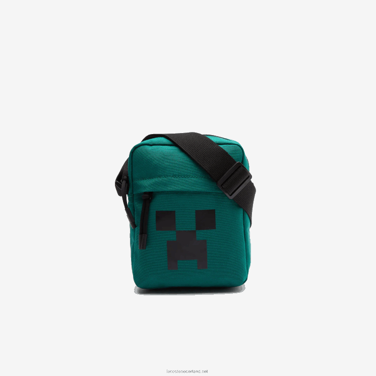verticale crossover-tas van lacoste x canvas met minecraft-print 0828H2033 voorspel minecraft j94 Heren