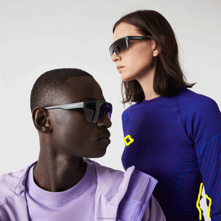 Lacoste actieve zonnebril 0828H2349 mat groen 301 Heren