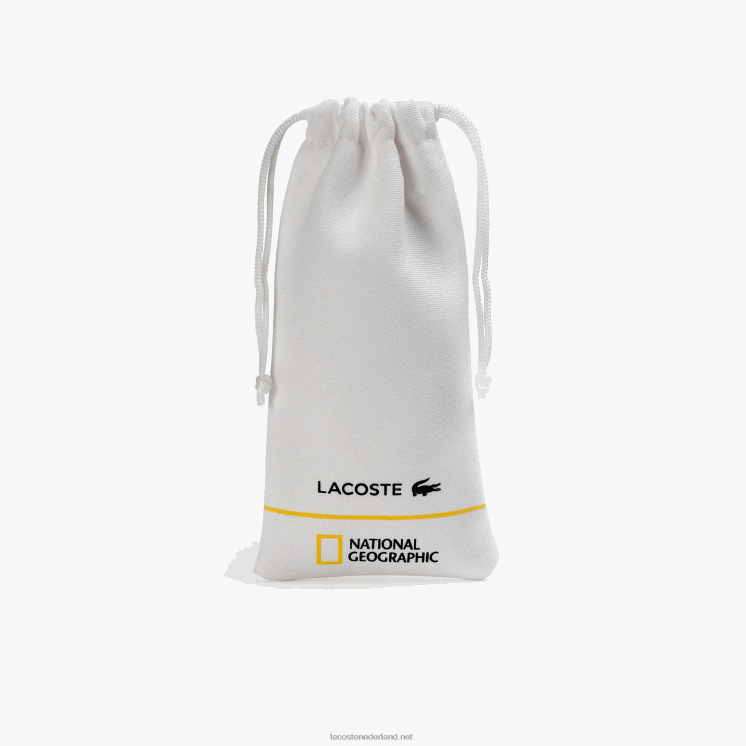 Lacoste ovale bio-acetaat National Geographic zonnebril 0828H2317 havanna brn 214 Heren