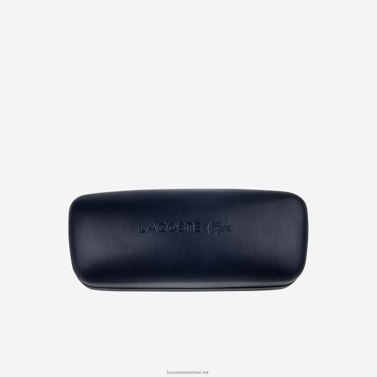 Lacoste rechthoek actieve lijn zonnebril 0828H2307 matblauw 401 Heren