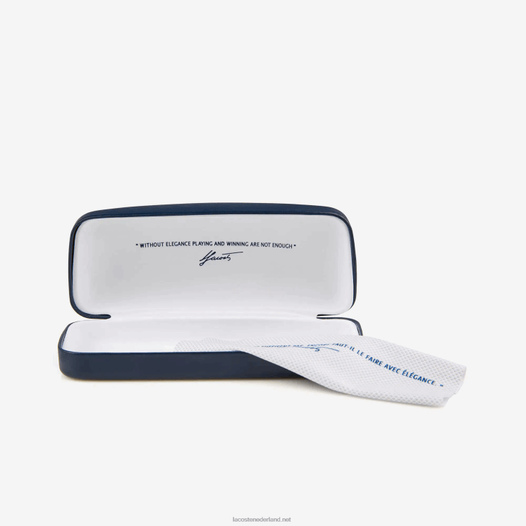 Lacoste rechthoekige acetaat l.12.12 zonnebril in schaalstijl 0828H2183 havanna 240 Heren