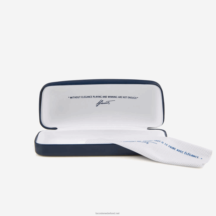 Lacoste schild l.12.12 zonnebril 0828H2300 blauw 424 Heren