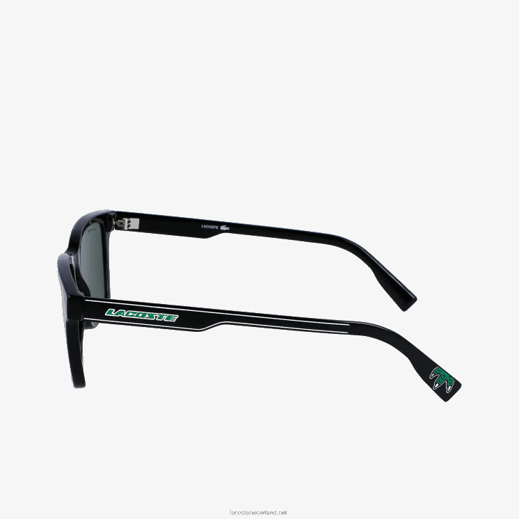 Lacoste zonnebril 0828H2190 matzwart 001 Heren