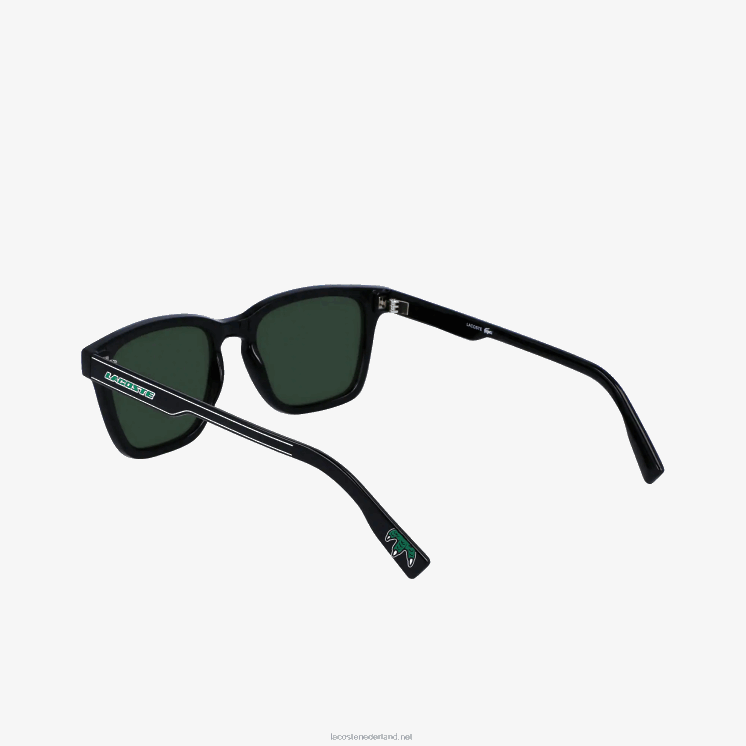 Lacoste zonnebril 0828H2190 matzwart 001 Heren
