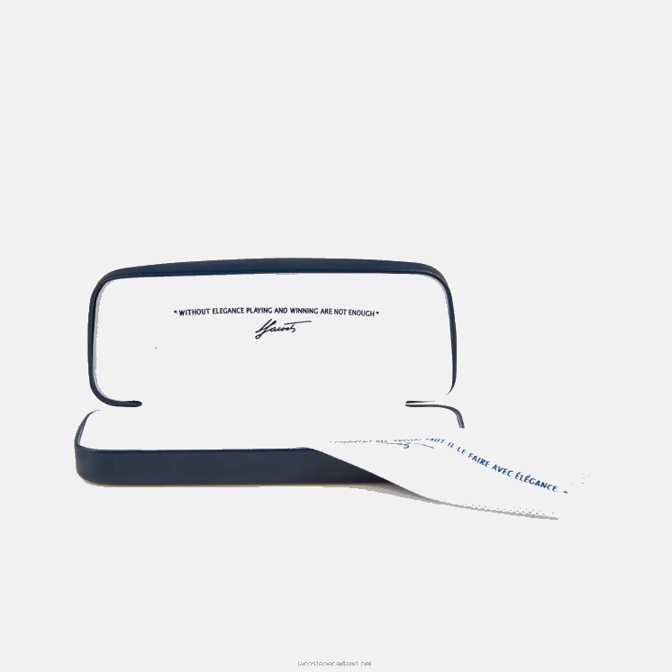 Lacoste zonnebril 0828H2190 matzwart 001 Heren