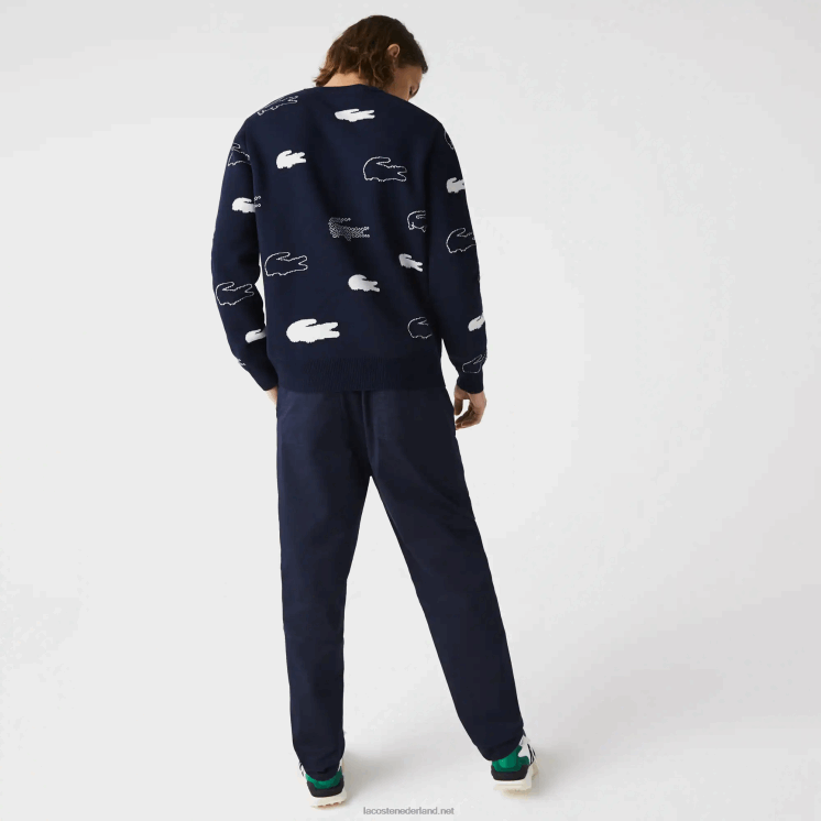 Lacoste joggingbroek van stretchkatoen 0828H1164 marineblauw 166 Heren