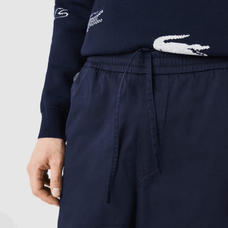 Lacoste joggingbroek van stretchkatoen 0828H1164 marineblauw 166 Heren