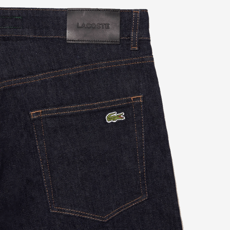 Lacoste slim fit spijkerbroek van stretchkatoen 0828H420 blauwe ml4 Heren