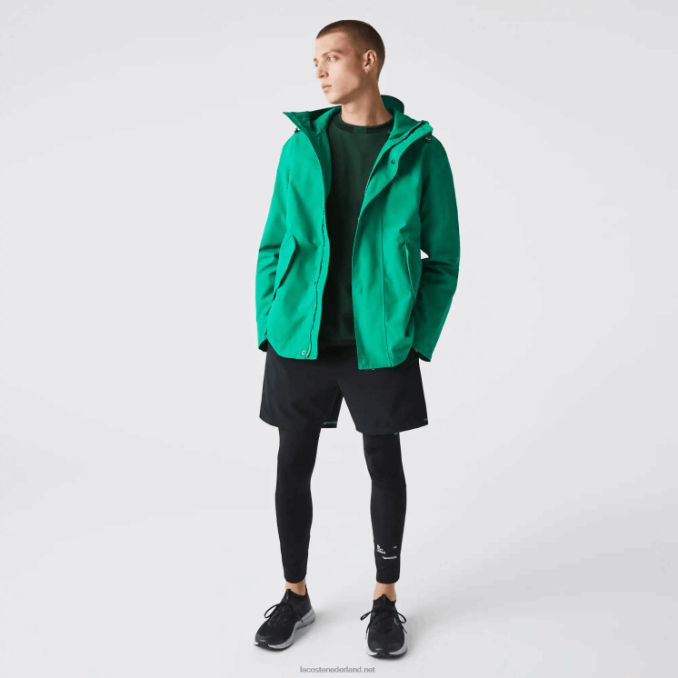 Lacoste sportieve legging 0828H1137 zwart wit mijnj Heren