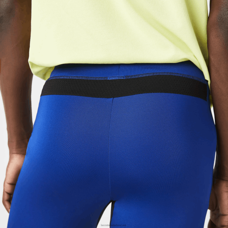 Lacoste sportieve legging 0828H1138 blauw zwart wit phk Heren