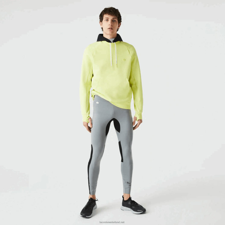 Lacoste sportieve legging 0828H1139 grijs chine zwart wit s1y Heren