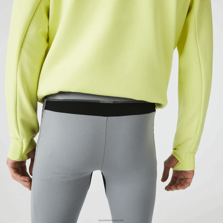 Lacoste sportieve legging 0828H1139 grijs chine zwart wit s1y Heren