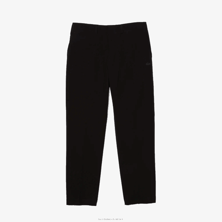 Lacoste slim fit lichte waterbestendige chino 0828H1588 zwart 031 Heren
