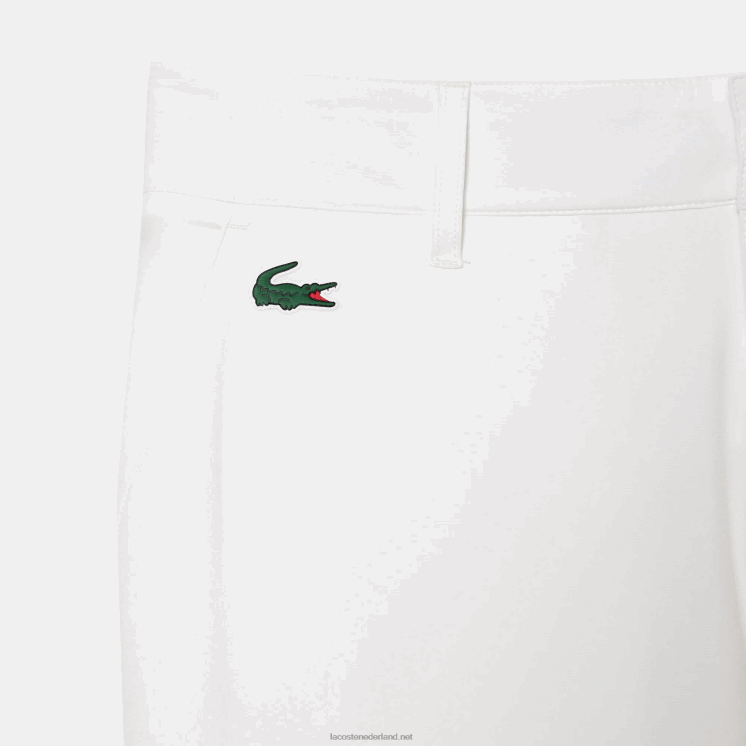 Lacoste sportieve golfchino's met stretch 0828H421 wit 70v Heren