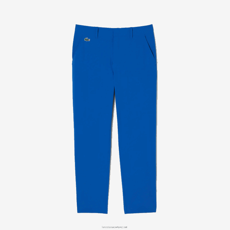 Lacoste sportieve golfchino's met stretch 0828H423 blauwe kxb Heren