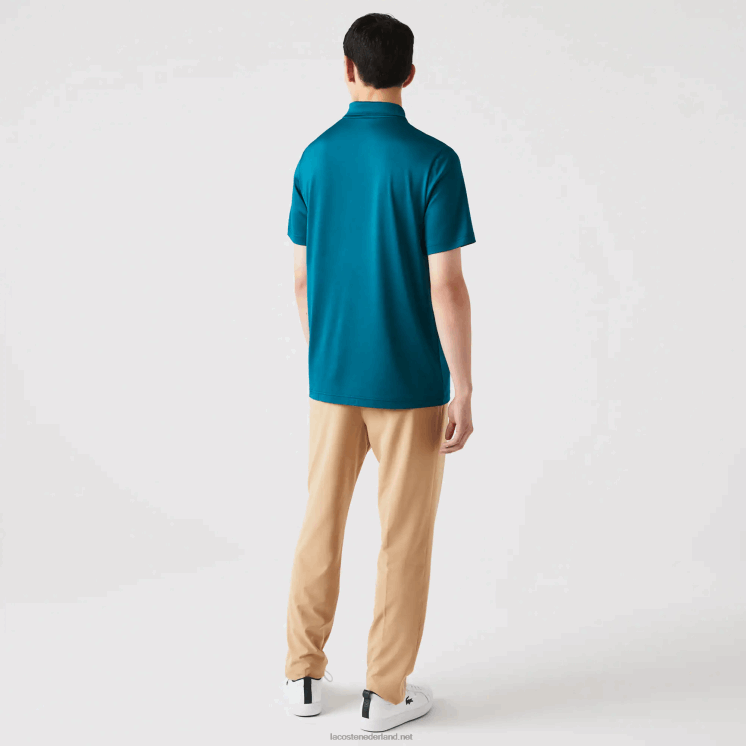Lacoste sportieve golfchino's met stretch 0828H424 beige 02s Heren