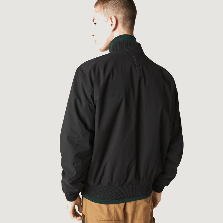 Lacoste geïsoleerd gewatteerd bomberjack 0828H1242 zwart 031 Heren