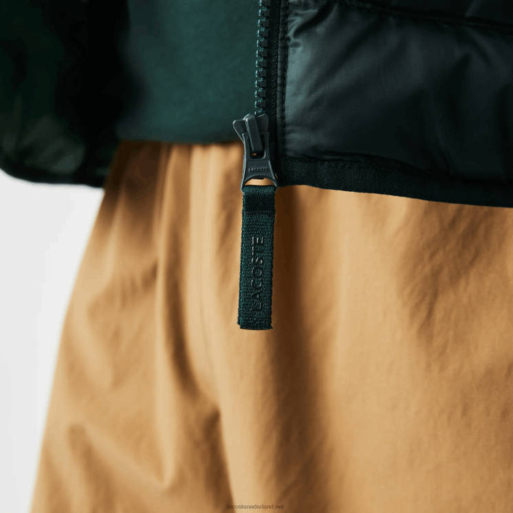 Lacoste gewatteerd jack met capuchon 0828H1265 groen yzp Heren