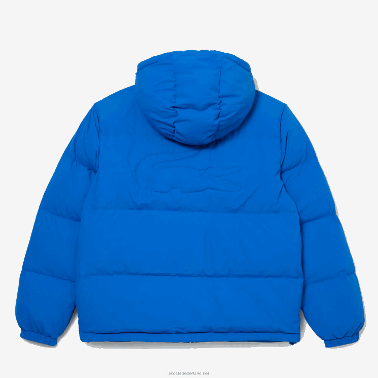 Lacoste gewatteerde waterafstotende jas 0828H1213 blauw k1q Heren