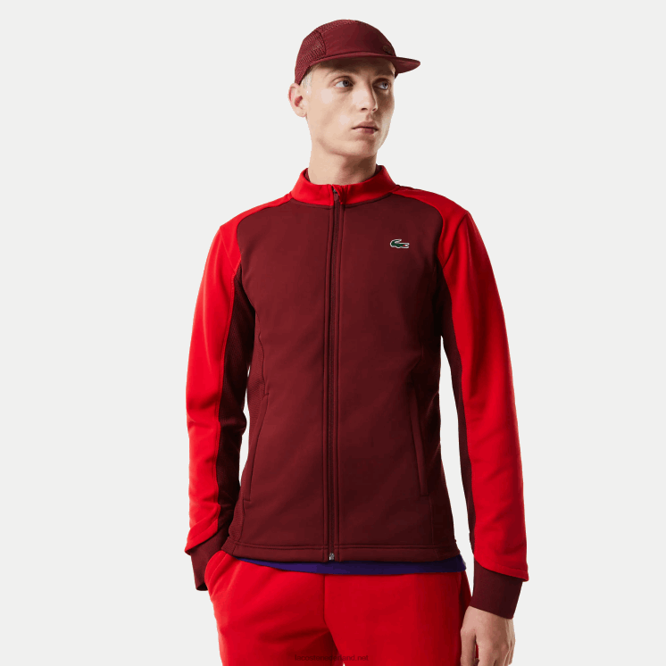 Lacoste sport thermisch golfjack 0828H1076 bordeauxrood 6hj Heren