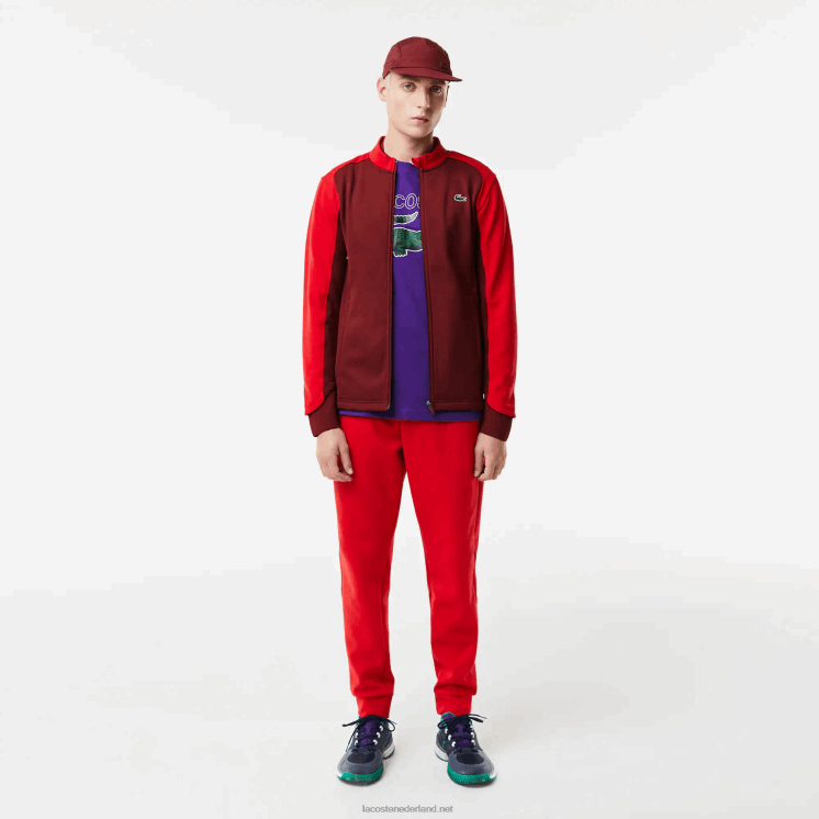 Lacoste sport thermisch golfjack 0828H1076 bordeauxrood 6hj Heren