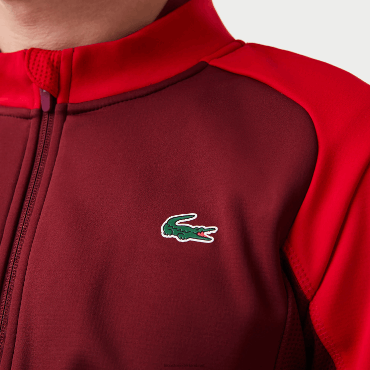 Lacoste sport thermisch golfjack 0828H1076 bordeauxrood 6hj Heren
