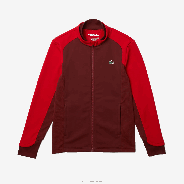 Lacoste sport thermisch golfjack 0828H1076 bordeauxrood 6hj Heren