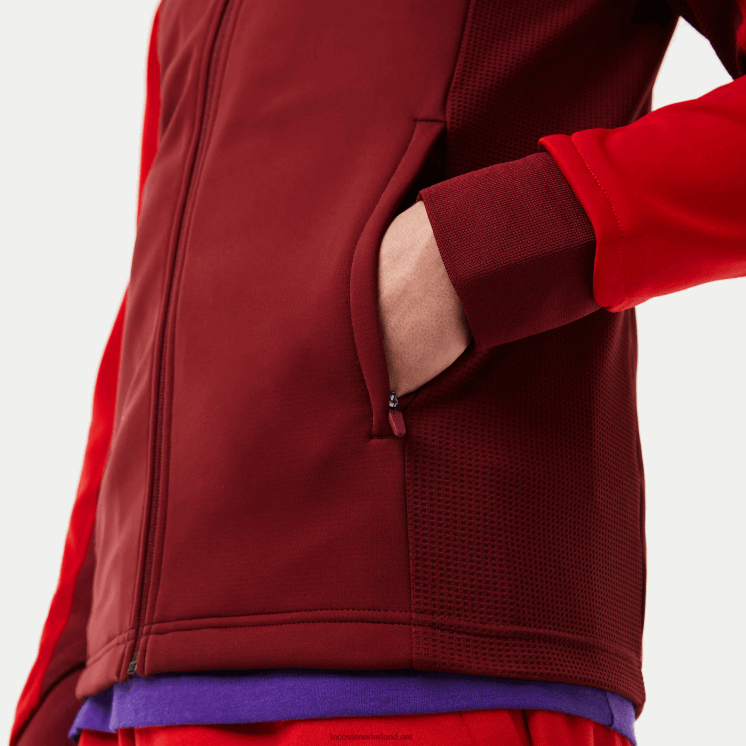Lacoste sport thermisch golfjack 0828H1076 bordeauxrood 6hj Heren