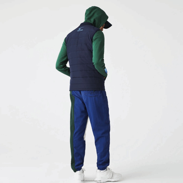 Lacoste sport x theo curin vestjack 0828H1279 marineblauw f65 Heren