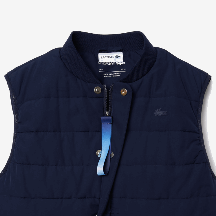 Lacoste sport x theo curin vestjack 0828H1279 marineblauw f65 Heren