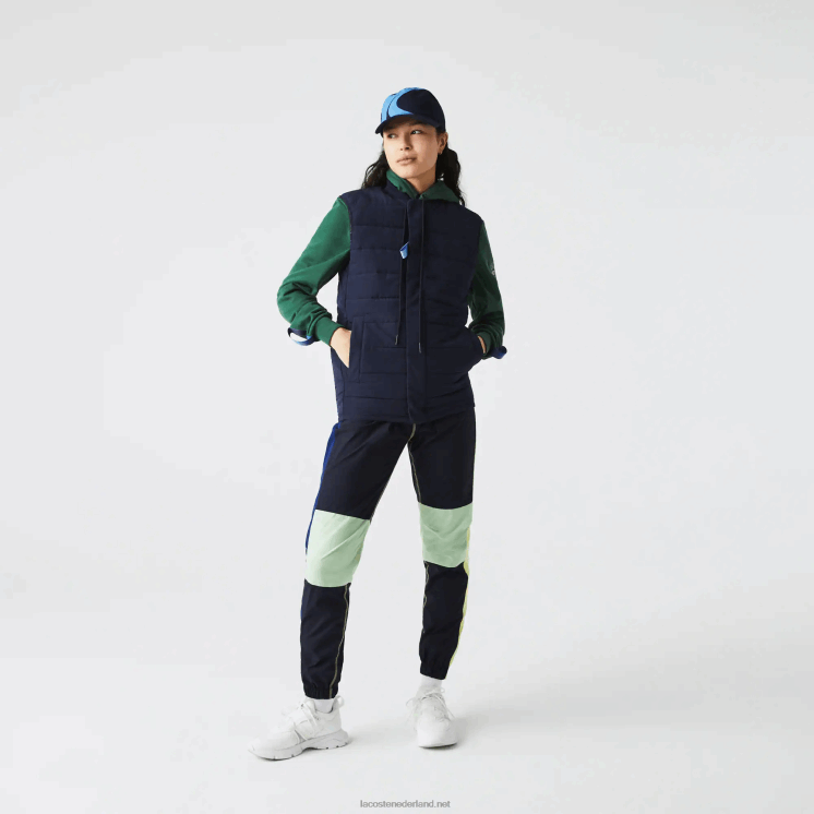 Lacoste sport x theo curin vestjack 0828H1279 marineblauw f65 Heren