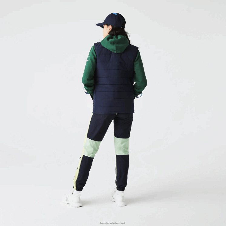 Lacoste sport x theo curin vestjack 0828H1279 marineblauw f65 Heren