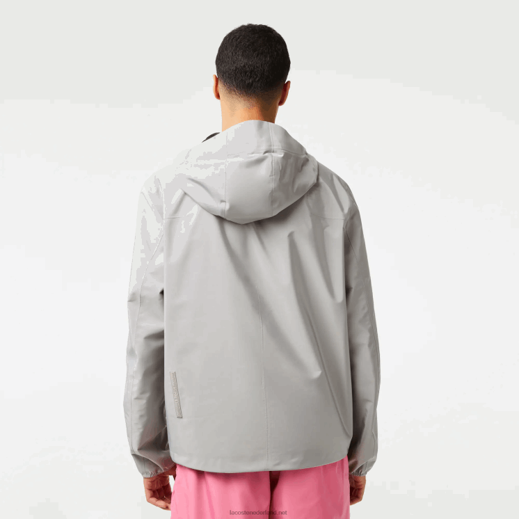 Lacoste waterdicht shorttrackjack 0828H387 grijze kzw Heren