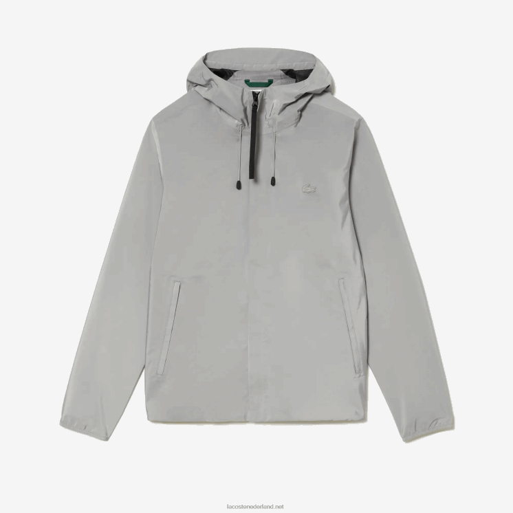 Lacoste waterdicht shorttrackjack 0828H387 grijze kzw Heren