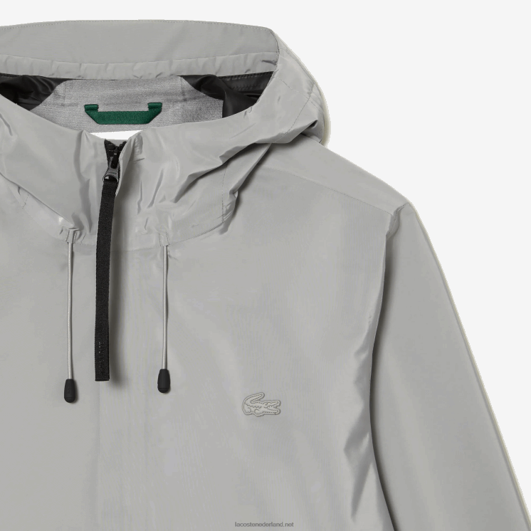 Lacoste waterdicht shorttrackjack 0828H387 grijze kzw Heren