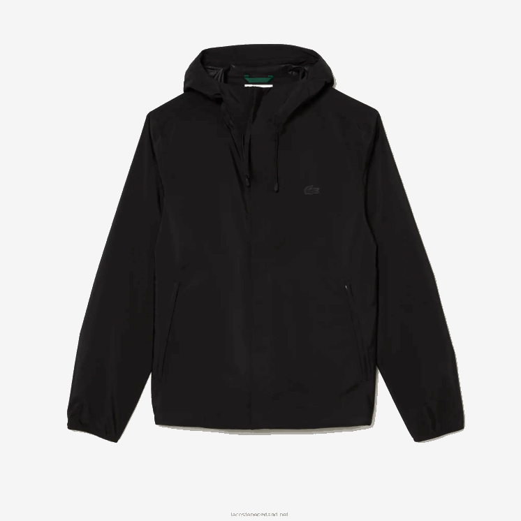 Lacoste waterdicht shorttrackjack 0828H388 zwart 031 Heren