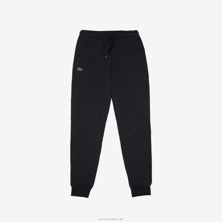 Lacoste sport fleece tennis joggingbroek 0828H1122 grijze el6 Heren
