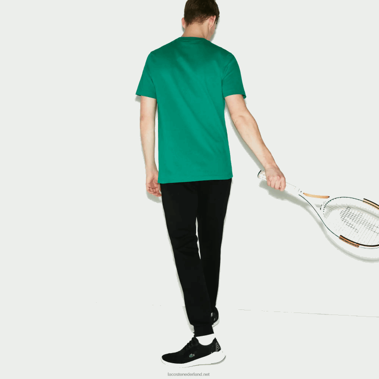 Lacoste sport fleece tennis joggingbroek 0828H958 zwart 031 Heren