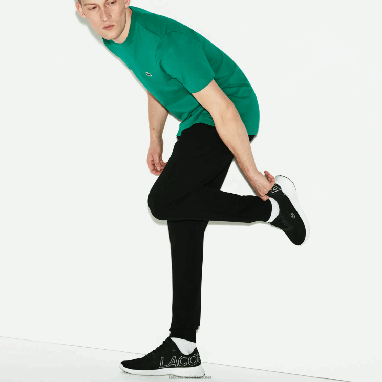 Lacoste sport fleece tennis joggingbroek 0828H958 zwart 031 Heren